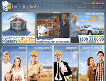 Tablet Screenshot of buildinghelp.com.au